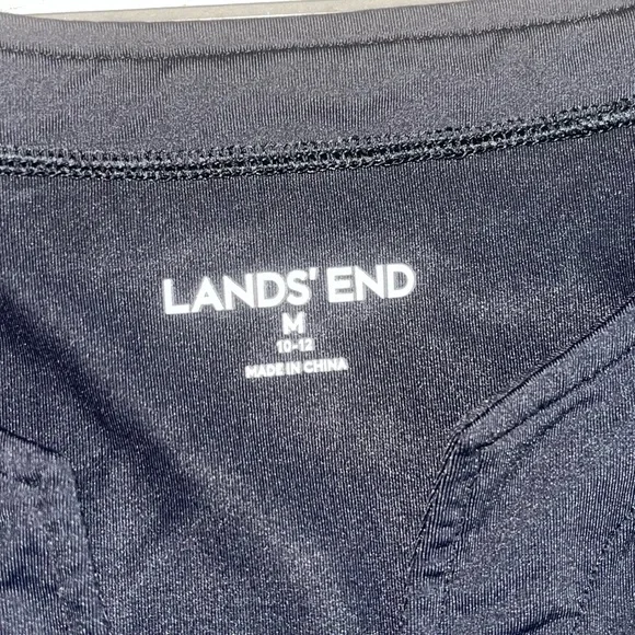 Land’s End Black Dress Size Medium - Picture 2 of 4
